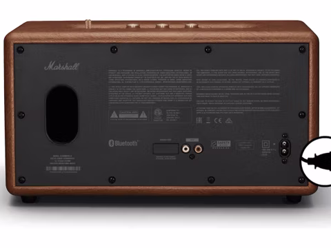 Rear reference of the Marshall Stanmore III speaker